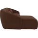 Amelia Brown Modular Left Sectional, Nook
